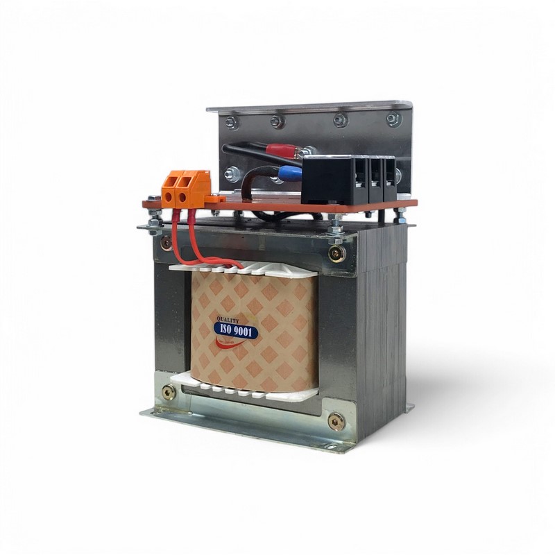 Biến Áp Trần 1 Pha Cách Ly Vào 220V 1 Pha Ra 24VDC 60VA FUSHIN - Hình sản phẩm thực tế 3