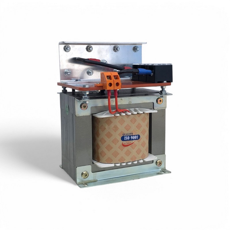 Biến Áp Trần 1 Pha Cách Ly Vào 220V 1 Pha Ra 24VDC 60VA FUSHIN - Hình sản phẩm thực tế 4