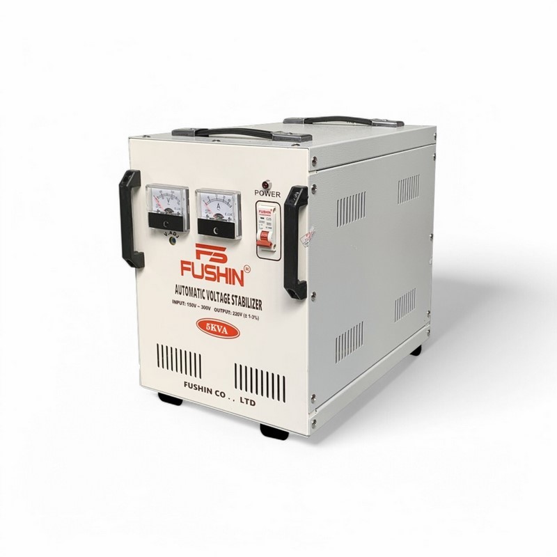 Ổn Áp 1 Pha 5KVA FUSHIN Dải 150V~250V Dành Cho Năng Lượng Mặt Trời - Hình 3