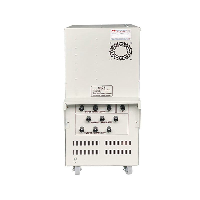 Ổn Áp 3 Pha 15KVA FUSHIN Dải 260V~430V Ra 220V-380V - Hình 4