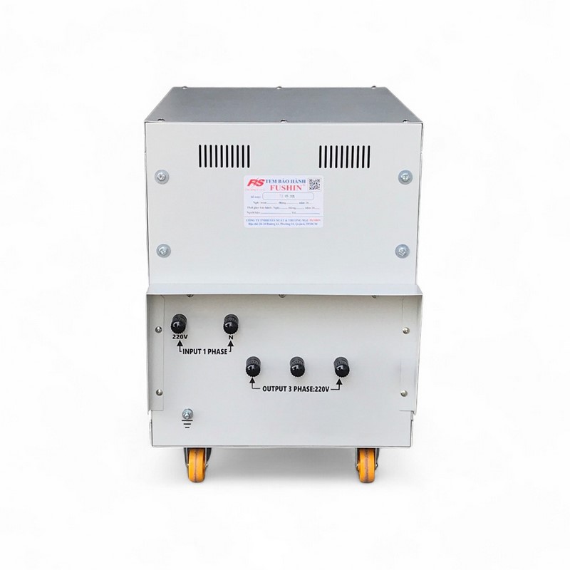 Biến Áp 1 Pha 220V Ra 3 Pha 220V 2HP FUSHIN - Hình 4