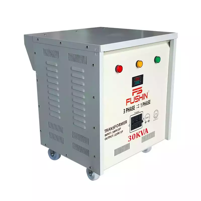 Biến áp 3 pha 380V ra 1 pha 220V 30KVA FUSHIN thông dụng - Hình 2