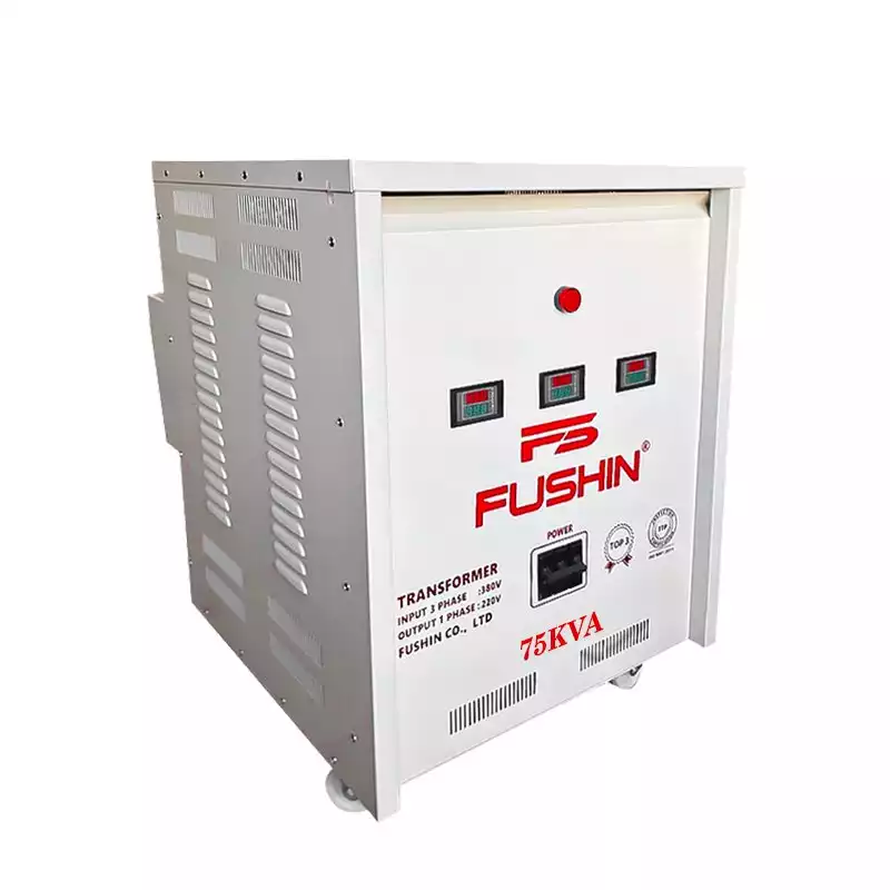 Biến áp 3 pha 380V ra 1 pha 220V 75KVA FUSHIN thông dụng - Hình 2