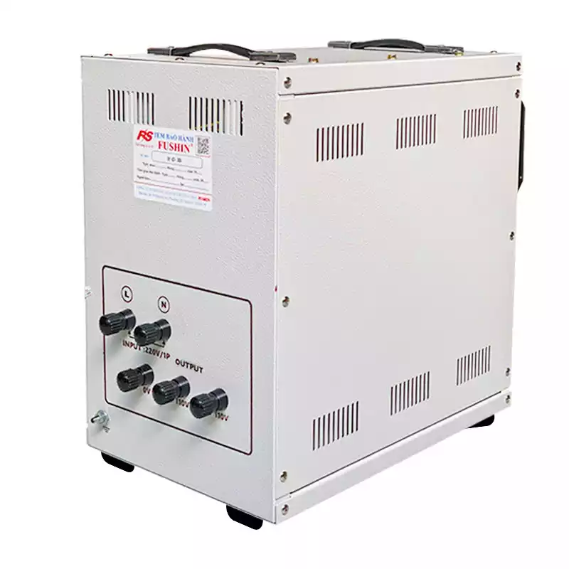 Biến Áp Tự Ngẫu 1 Pha 10KVA FUSHIN Vào 220V Ra 100V Và 110V Thông Dụng - Hình 4