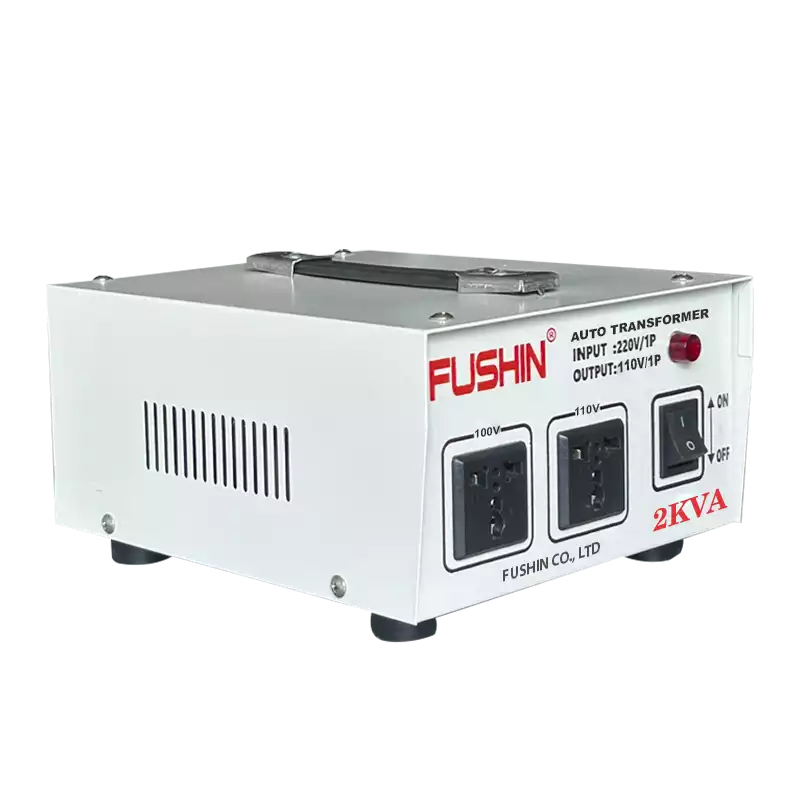 Biến Áp Tự Ngẫu 1 Pha 2KVA FUSHIN Vào 220V Ra 100V Và 110V Thông Dụng - Hình 2