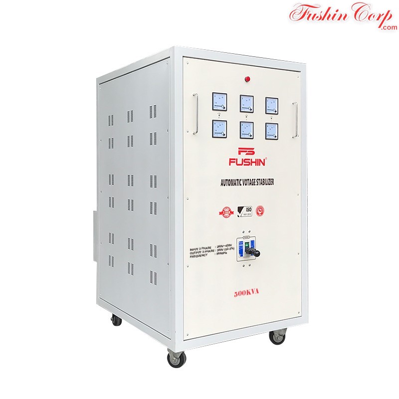 Ổn Áp 3 Pha 500KVA FUSHIN Dải 260V~430V Ra 380V - Hình 3