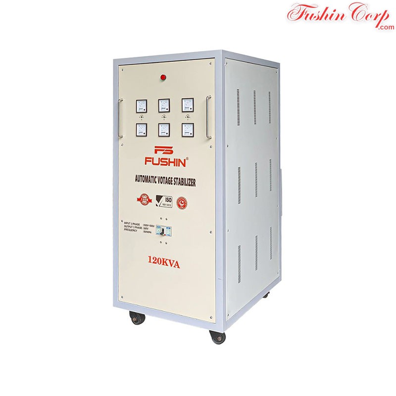 Ổn Áp 3 Pha 120KVA FUSHIN Dải 350V~500V Ra 380V Dành Cho Năng Lượng Mặt Trời - Hình 2