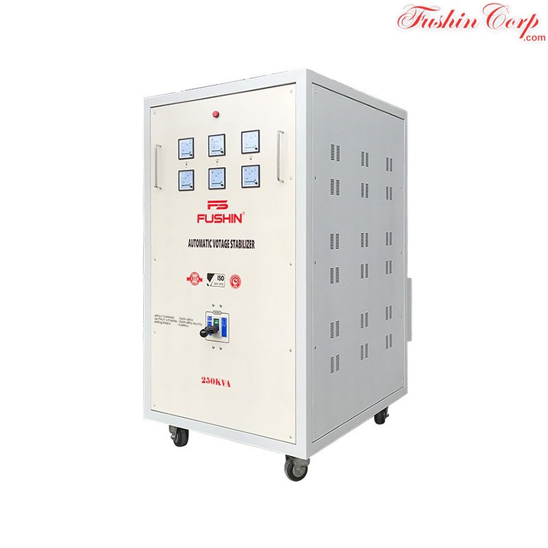 Ổn Áp 3 Pha 250KVA FUSHIN Dải 320V~430V Ra 220V Và 380V - Hình 3