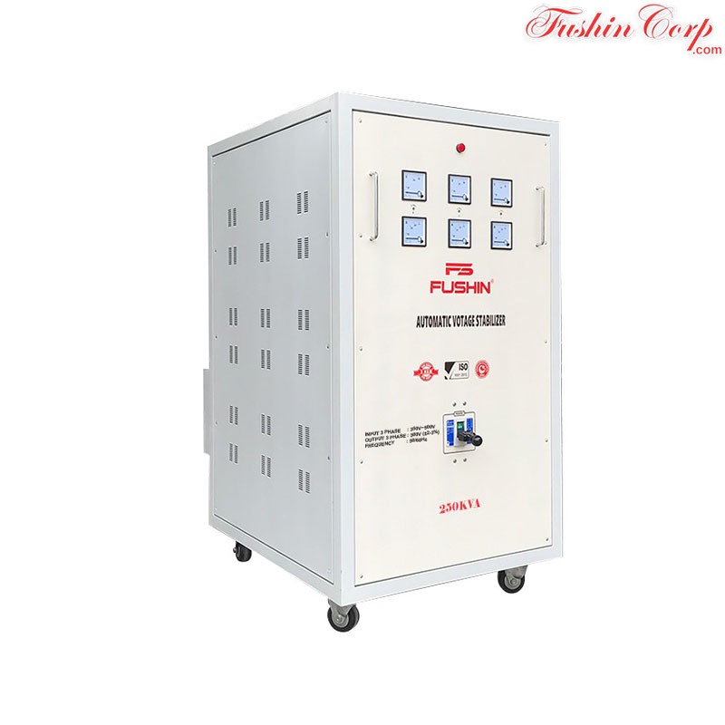 Ổn Áp 3 Pha 250KVA FUSHIN Dải 350V~500V Ra 380V Dành Cho Năng Lượng Mặt Trời - Hình 3