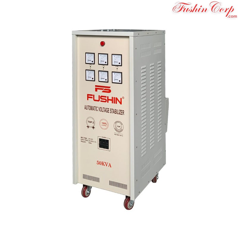 Ổn Áp 3 Pha 50KVA FUSHIN Dải 260V~430V Ra 220V-380V - Hình 3
