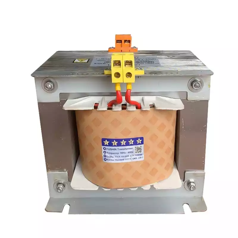 Biến Áp Trần Cách Ly 1 Pha 4.4KVA FUSHIN Vào 380V Ra 220V Dây Đồng - Hình 4