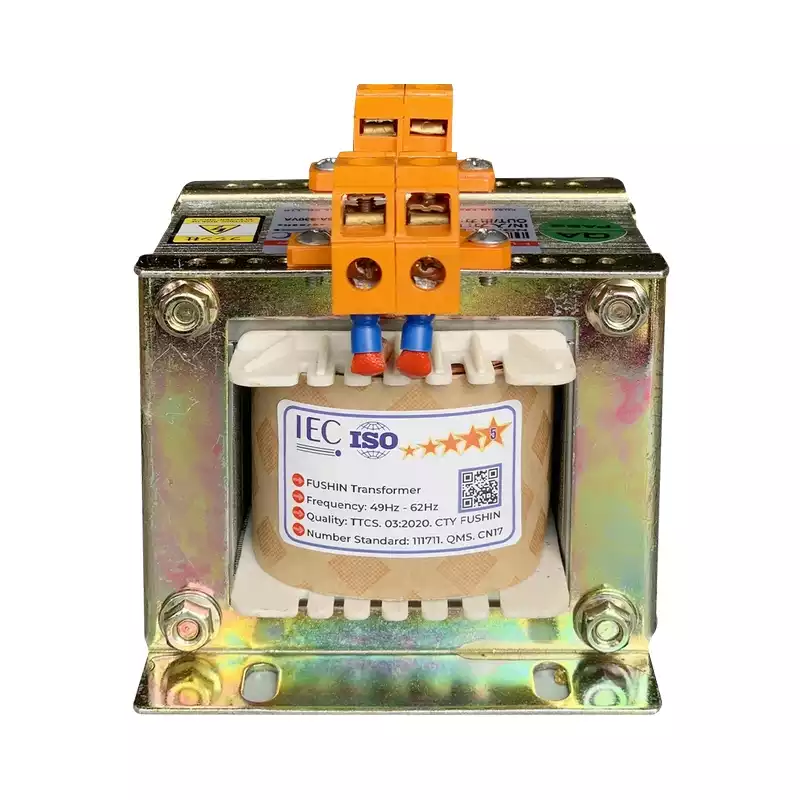 Biến Áp Trần Tự Ngẫu 1 Pha 440VA FUSHIN Vào 380V Ra 220V Dây Đồng - Hình 1