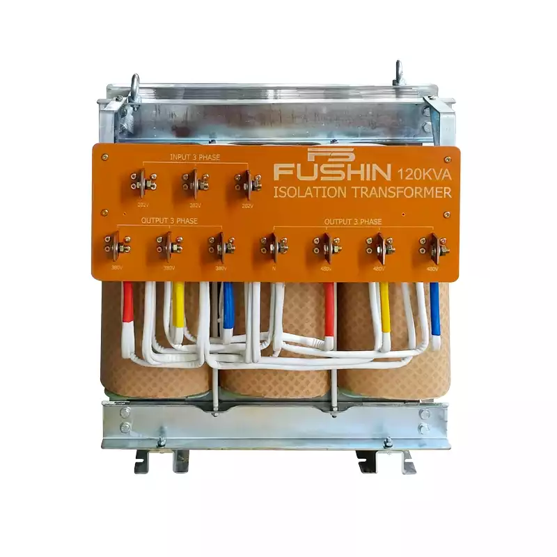 Biến Áp Trần Cách Ly 3 Pha 120KVA FUSHIN Vào 380V Ra 200V-220V Dây Đồng - Hình 1