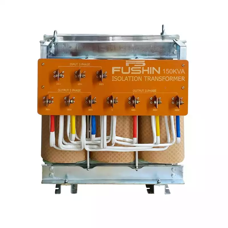 Biến Áp Trần Cách Ly 3 Pha 150KVA FUSHIN Vào 380V Ra 200V-220V Thông Dụng - Hình 1