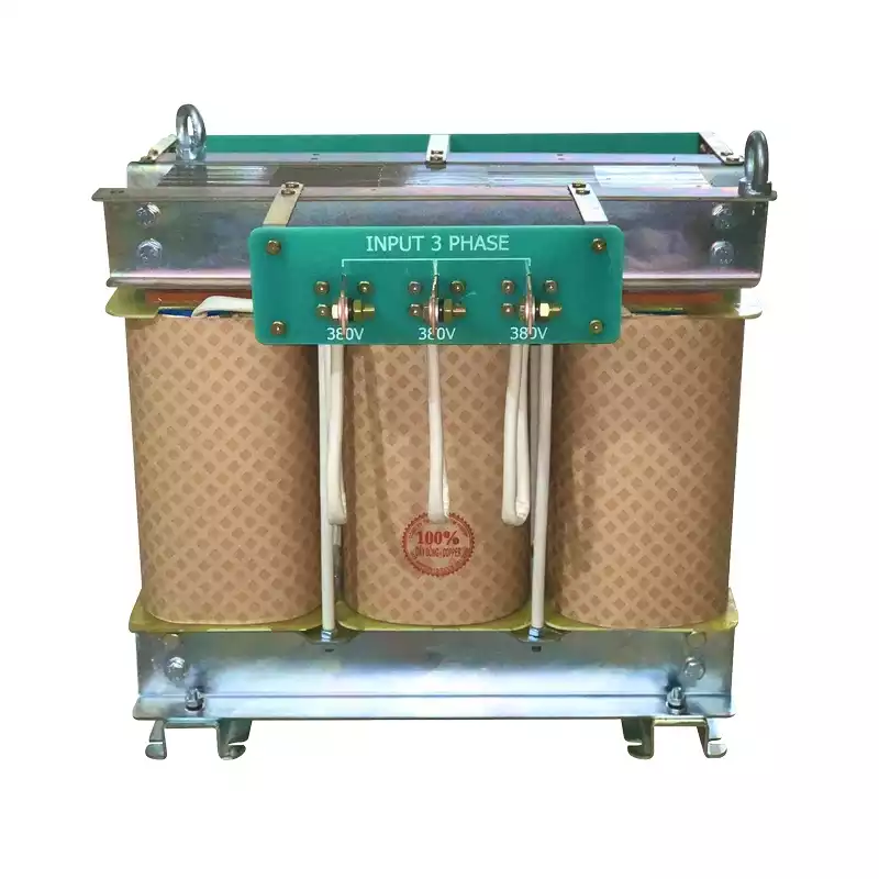 Biến Áp Trần Tự Ngẫu 3 Pha 120KVA FUSHIN Vào 380V Ra 200V-220V Dây Đồng - Hình 4