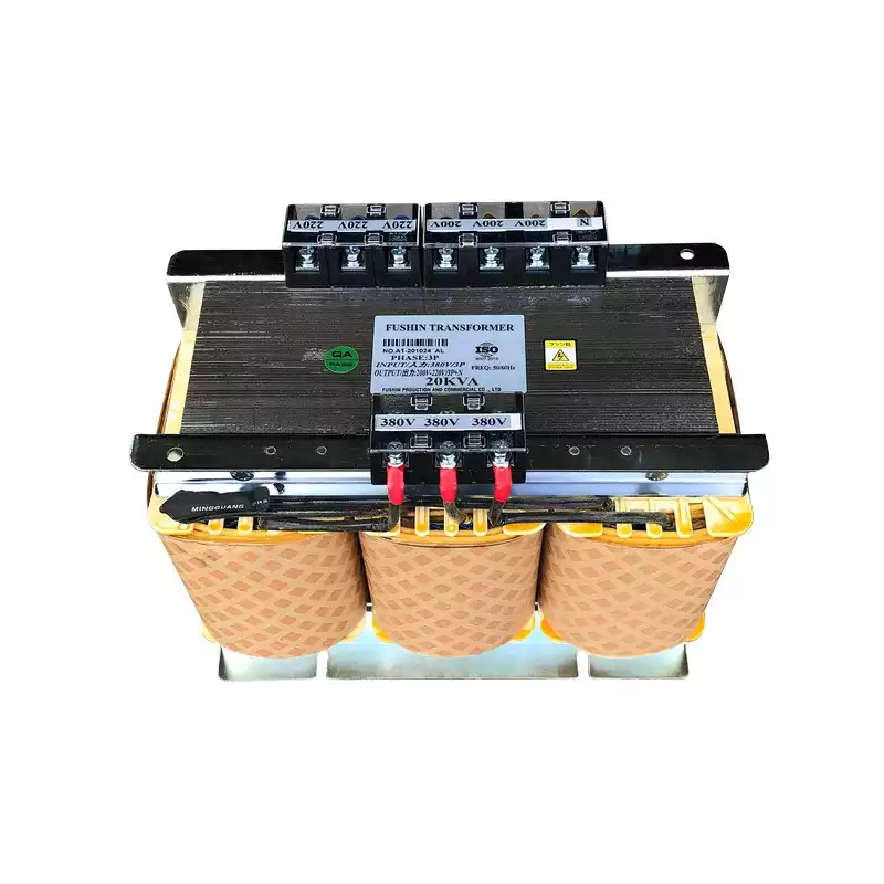 Biến Áp Trần Tự Ngẫu 3 Pha 20KVA FUSHIN Vào 380V Ra 200V-220V Thông Dụng - Hình 1