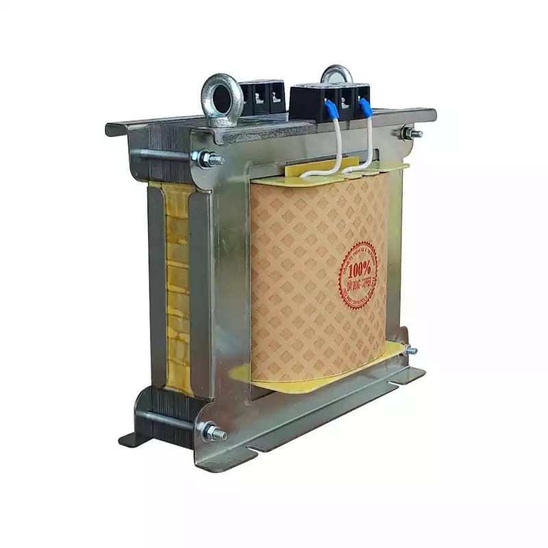 Biến Áp Trần Cách Ly 1 Pha 5.5KVA (25A) FUSHIN Vào 220V Ra 110V-220V Dây Đồng - Hình 2