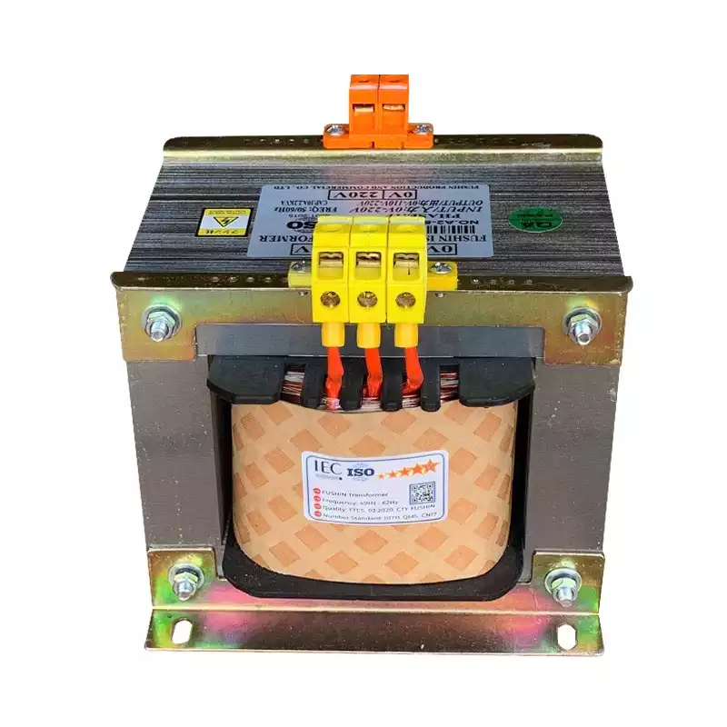 Biến Áp Trần Cách Ly 1 Pha 2.2KVA (10A) FUSHIN Vào 220V Ra 110V-220V Dây Đồng - Hình 4