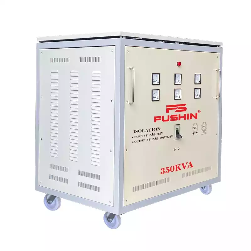 Biến Áp Cách Ly 3 Pha 350KVA FUSHIN Vào 380V Ra 200V-220V Thông Dụng - Hình 2