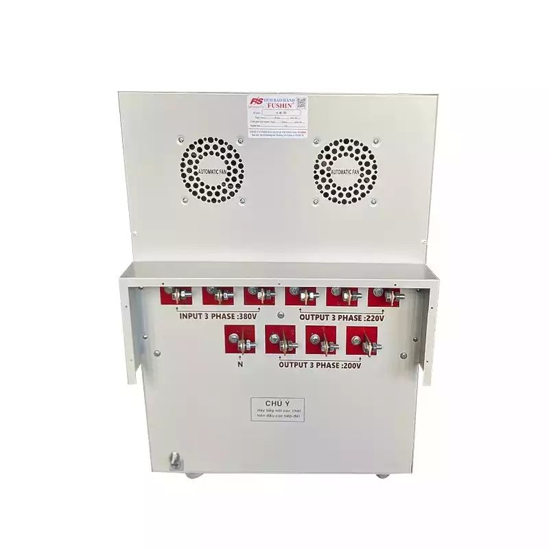 Biến Áp Cách Ly 3 Pha 40KVA FUSHIN Vào 380V Ra 200V-220V Thông Dụng - Hình 4