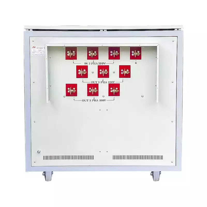 Biến Áp Tự Ngẫu 3 Pha 350KVA FUSHIN Vào 380V Ra 200V-220V Dây Đồng - Hình 4