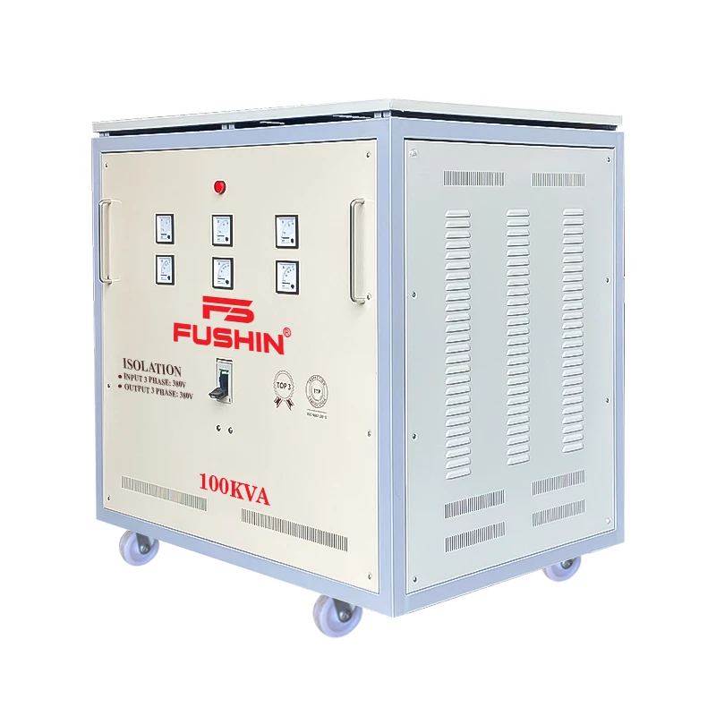 Biến Áp Cách Ly 3 Pha 380V Ra 380V 100KVA FUSHIN Thông Dụng - Hình 3