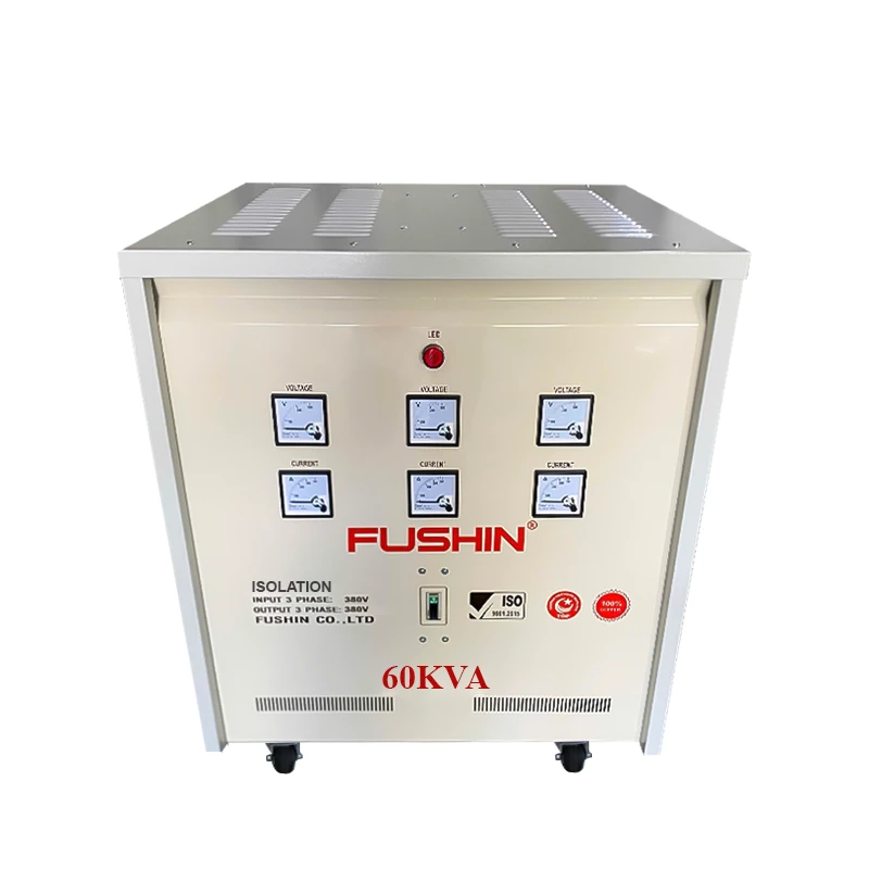 Biến Áp Cách Ly 3 Pha 380V Ra 380V 60KVA FUSHIN Dây Đồng - Hình 1