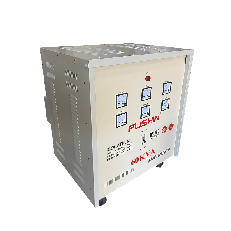 Biến Áp Cách Ly 3 Pha 380V Ra 380V 60KVA FUSHIN Dây Đồng - Hình 3