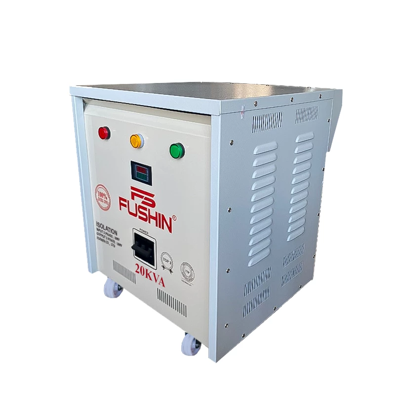 Biến Áp Cách Ly 3 Pha 380V Ra 380V 20KVA FUSHIN Dây Đồng - Hình 2