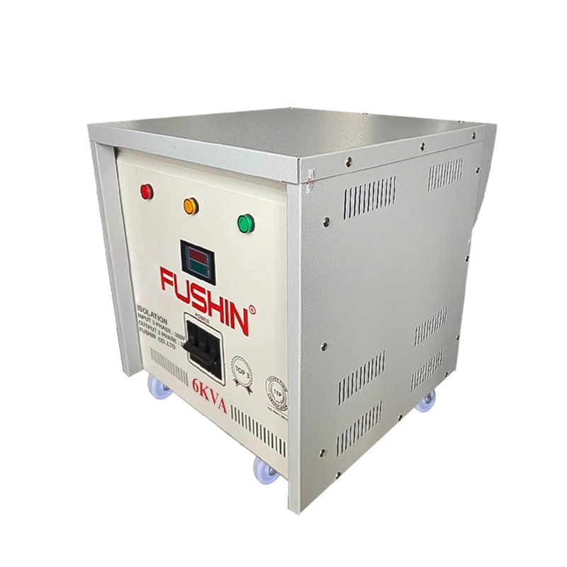 Biến Áp Cách Ly 3 Pha 380V Ra 380V 6KVA FUSHIN Thông Dụng - Hình 3