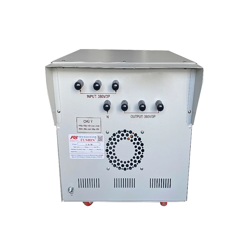 Biến Áp Cách Ly 3 Pha 380V Ra 380V 6KVA FUSHIN Thông Dụng - Hình 4
