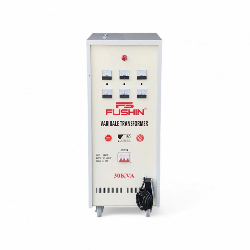 Biến Áp Vô Cấp 3 Pha 30kVA FUSHIN 380V Ra 0V-430V - Hình 1