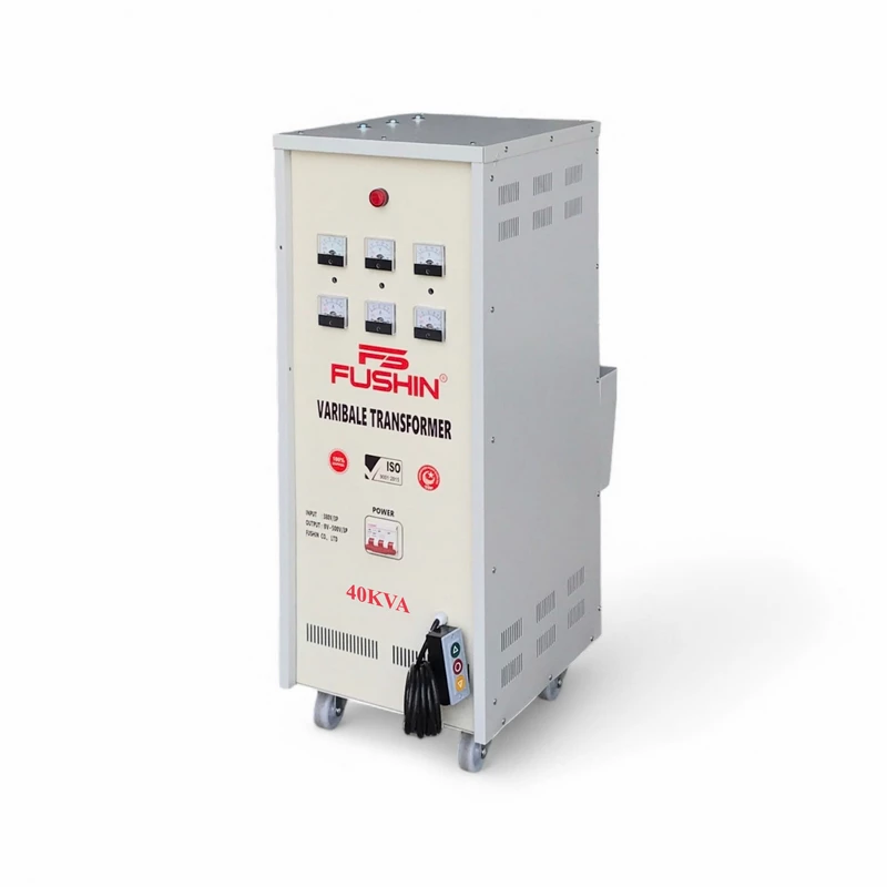 Biến Áp Vô Cấp 3 Pha 40kVA FUSHIN 380V Ra 0V-430V - Hình 2